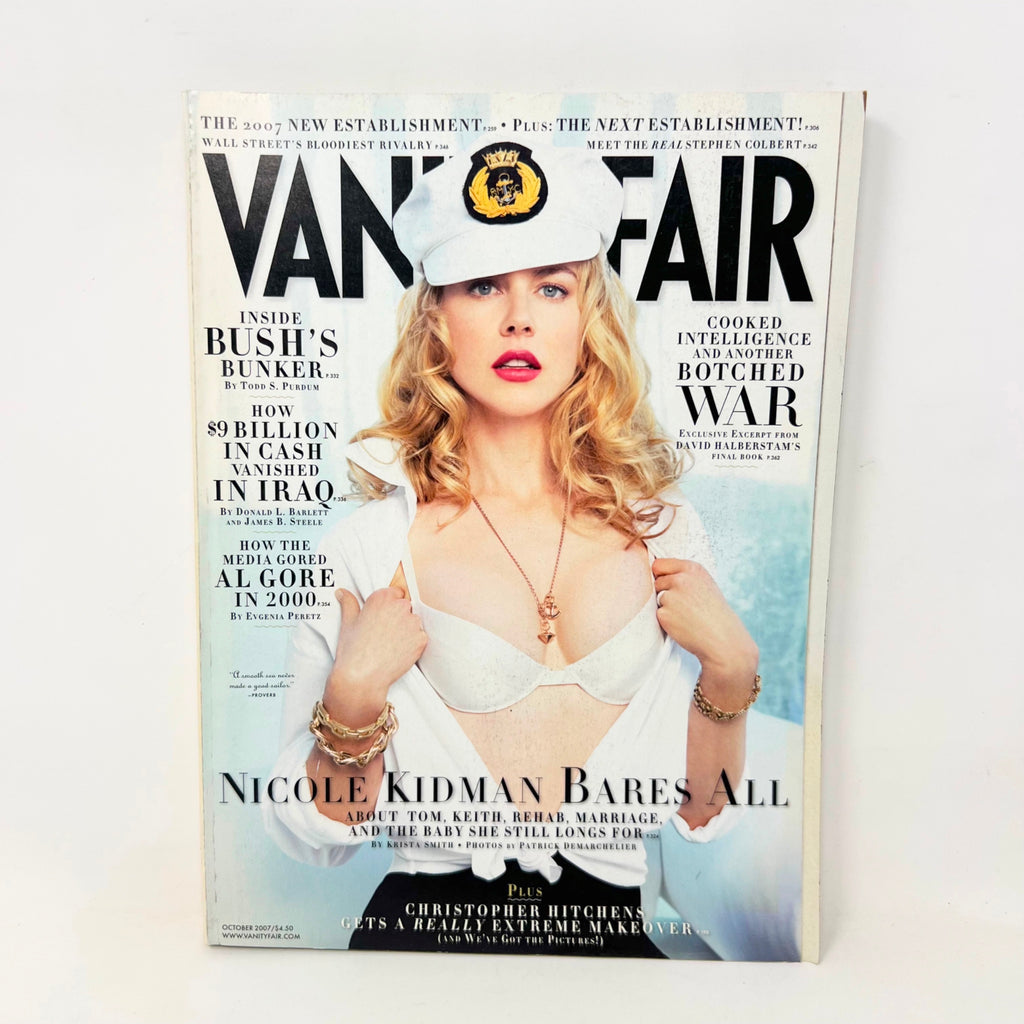 Vanity Fair Magazine October 2007 - Nicole Kidman, Al Gore