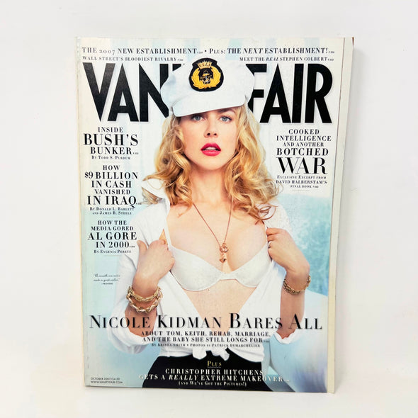 Vanity Fair Magazine October 2007 - Nicole Kidman, Al Gore