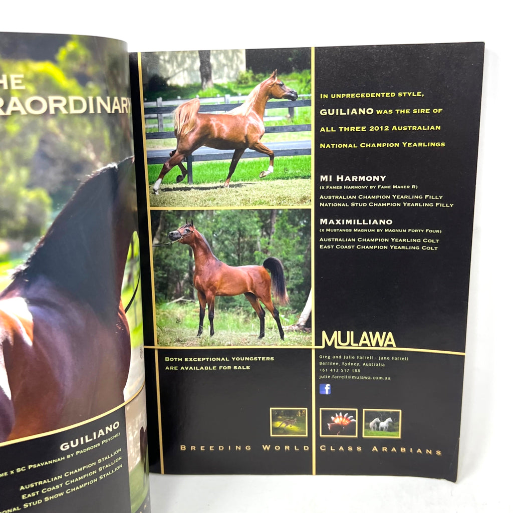 Arabian Horse World September 2012 Vol. 52 No.12 Horse Magazine