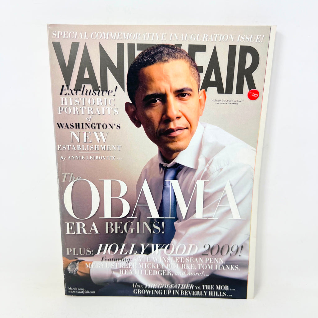 Vanity Fair Magazine No.583 March 2009 Obama Era Begins