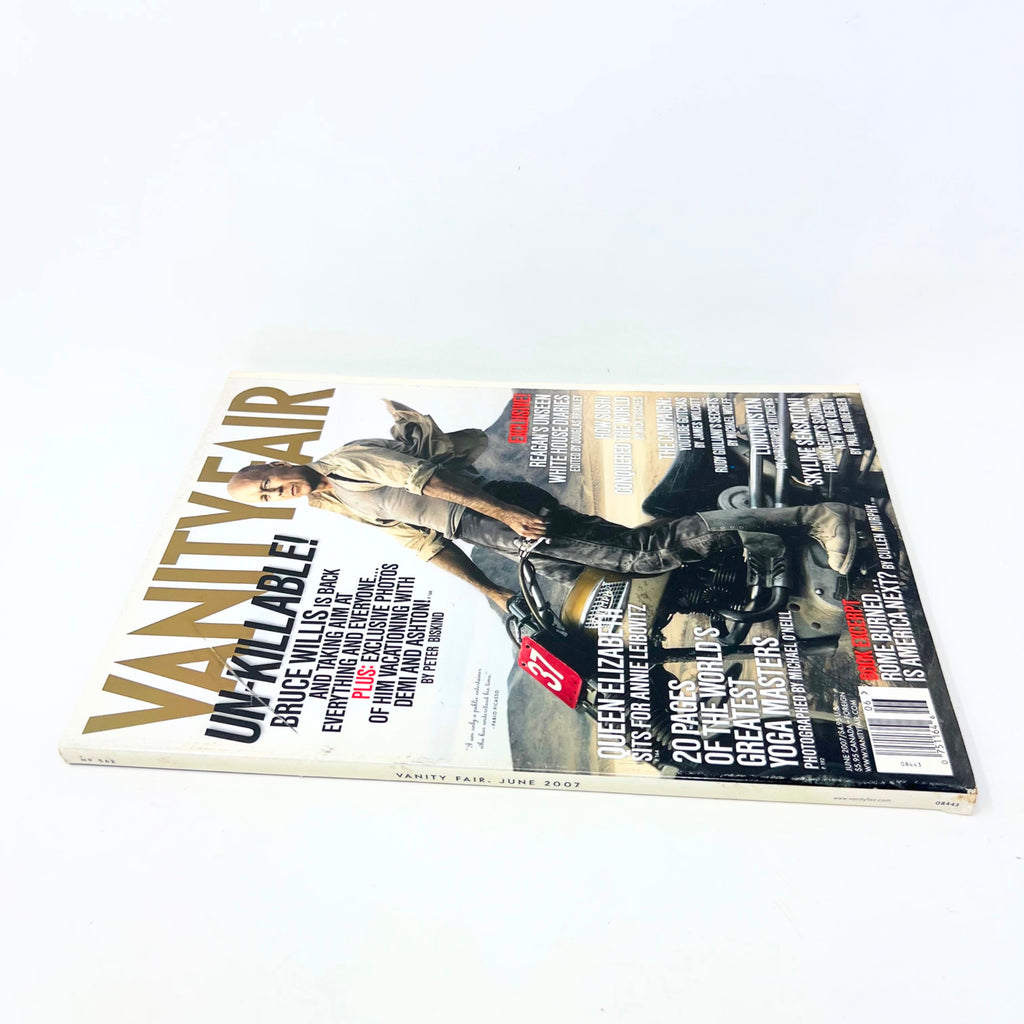 Vanity Fair Magazine No. 562 June 2007 Un-Killable Bruce Willis Cover