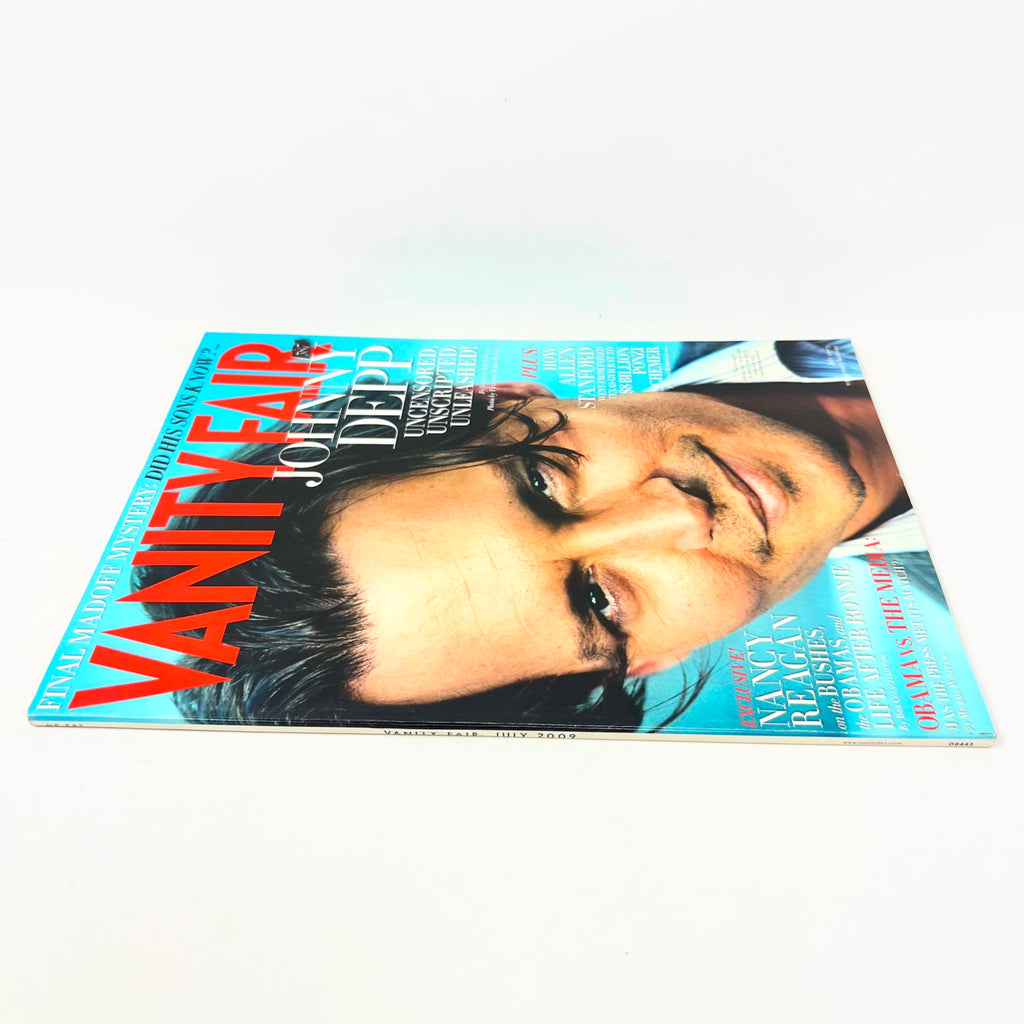 Vanity Fair Magazine No.587 July 2009 Johnny Depp Cover