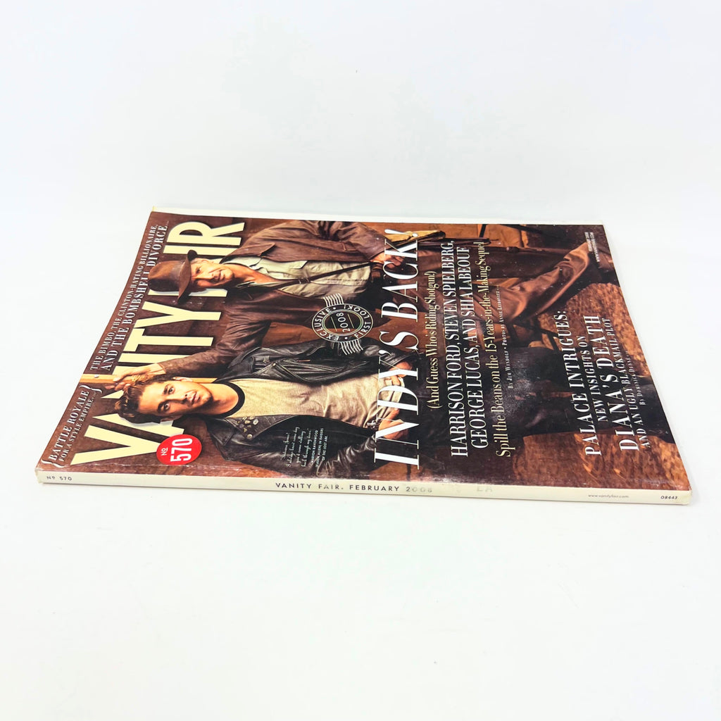 Vanity Fair Magazine No.570 February 2008 Exclusive First Look Indy's Back