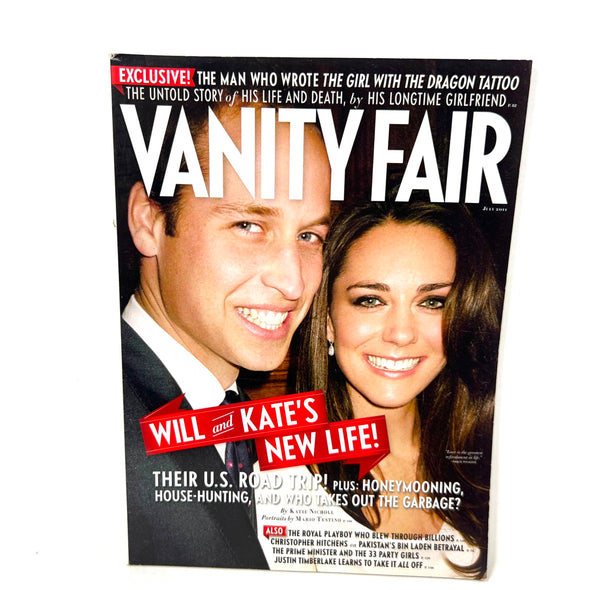 Vanity Fair Magazine No.611 July 2011 Prince William Kate Middleton Cover