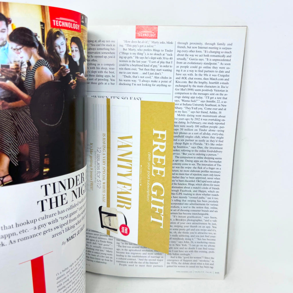 Vanity Fair Magazine No.661 September 2015 Taylor Swift