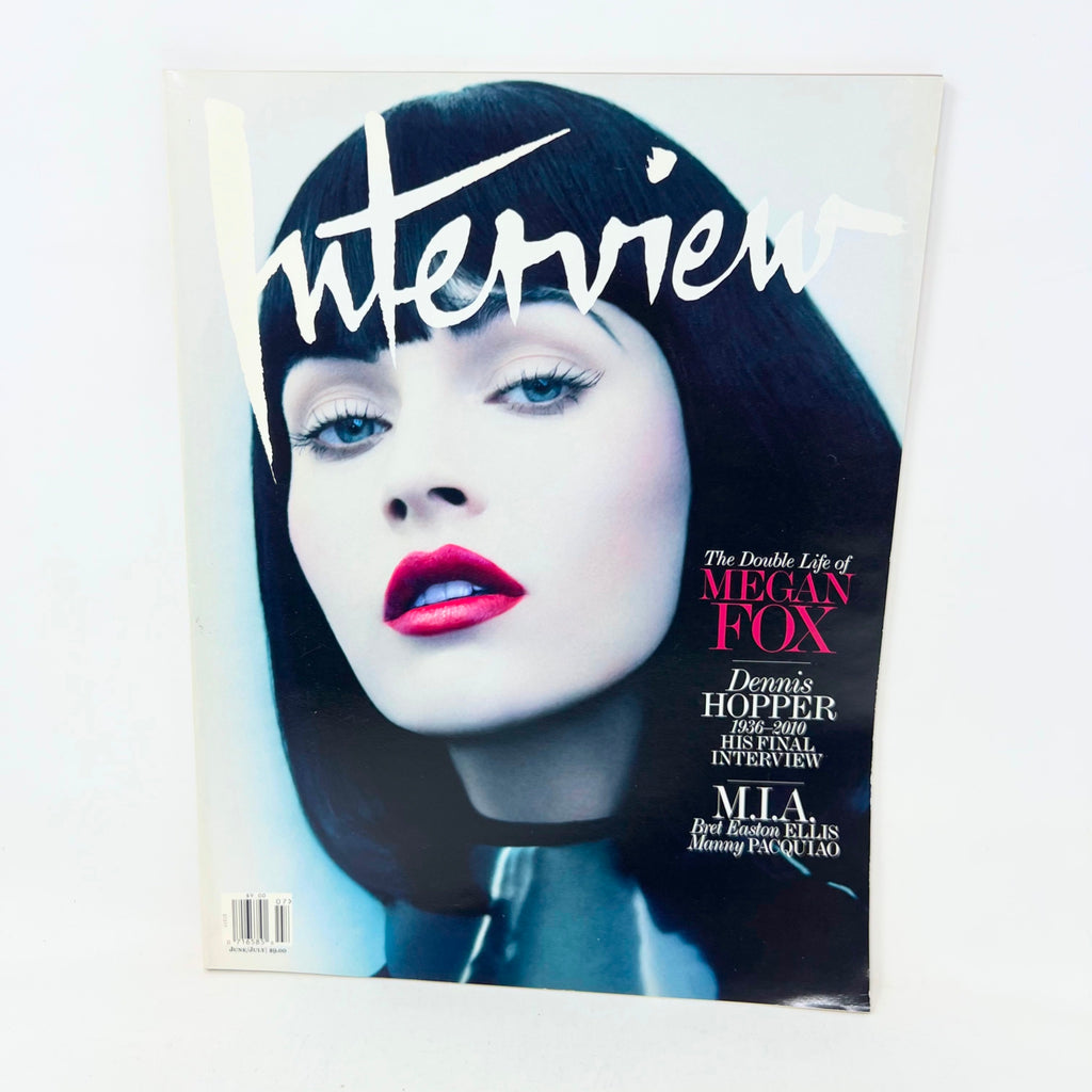 Interview Magazine June July 2010 The Double Life Of Megan Fox