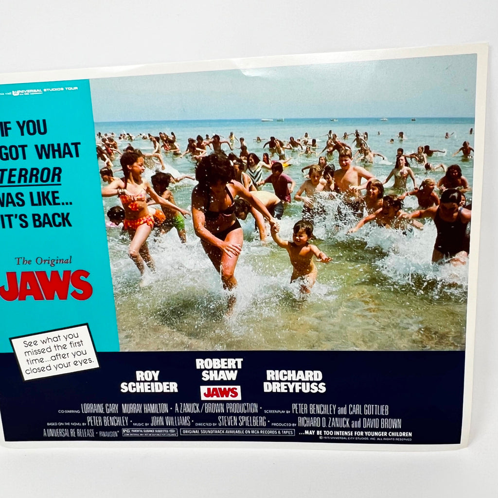1975 Universal Studios Jaws 2 Horror Film Original Movie Lobby Card (c)