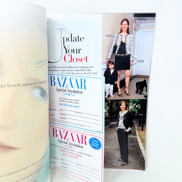 Bazaar Magazine August 2003 Bebra Messing Cover
