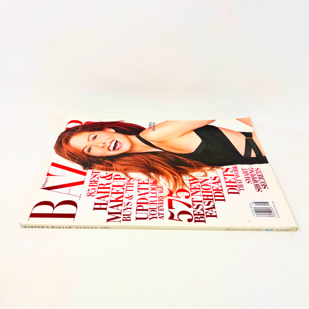 Bazaar Magazine August 2003 Bebra Messing Cover