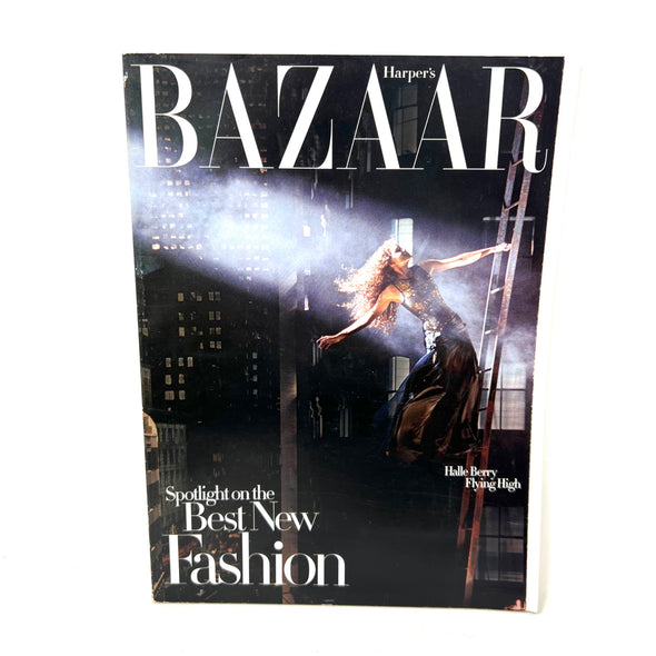 Bazaar Magazine August 2004 Spotlight On The New Fashion Halle Berry
