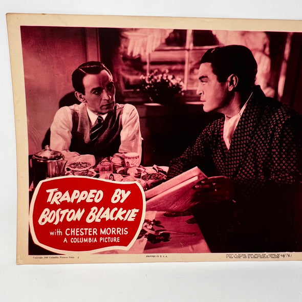 1948 Trapped By Boston Blackie Original Movie Lobby Card (a)