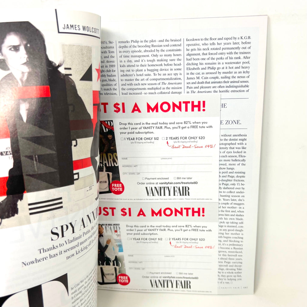 Vanity Fair Magazine No. 692 March 2018