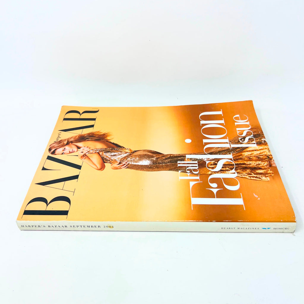 Bazaar Magazine September 2004 Fall Fashion Issue Gisele Bundchen Cover