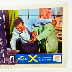 1963 THe Man With The X-Ray Eyes Collectible movie Lobby Card No. 8