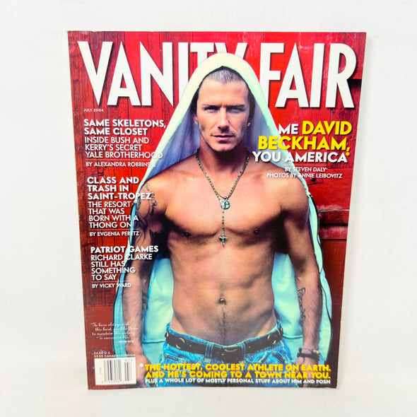 Vanity Fair Magazine No. 527 July 2004 David Beckham Cover