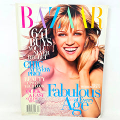 Bazaar Magazine April 2007 Reese Witherspoon Cover
