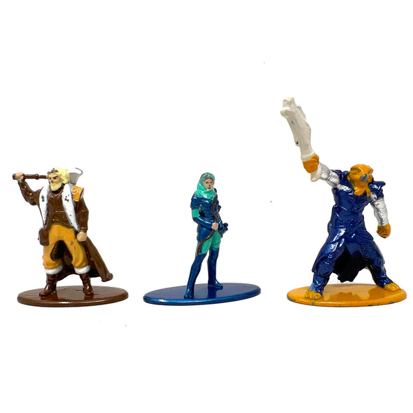 Jada Dungeons & Dragons Die Cast Figures Dragonborn Cleric Elf Paladin Barbarian