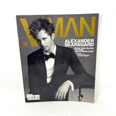 Vman Magazine Issue #18 (Summer, 2010) Alexander Skarsgard (From True Blood) Cov