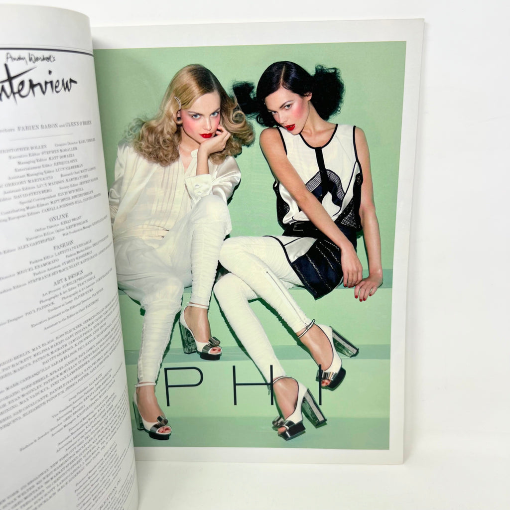Interview Magazine February 2009 Lindsay Lohan