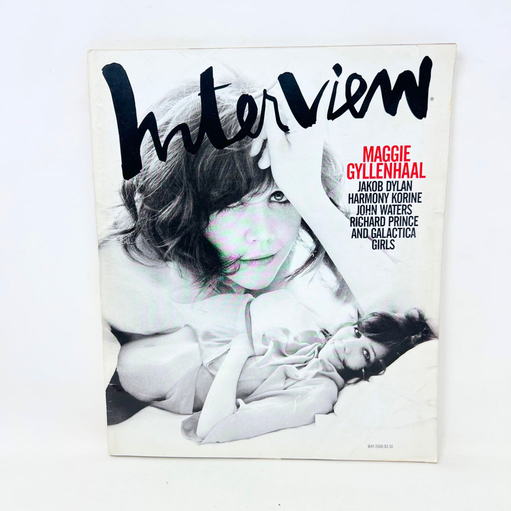 Interview Magazine May 2008 Maggie Gyllenhaal, Jakob Dylan, John Waters