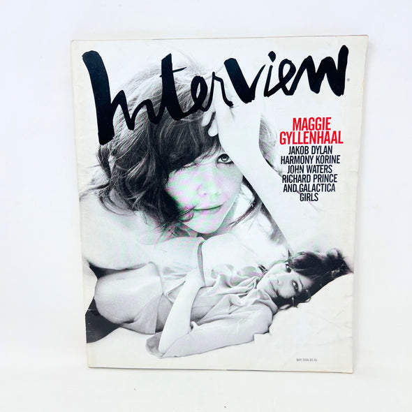 Interview Magazine May 2008 Maggie Gyllenhaal, Jakob Dylan, John Waters
