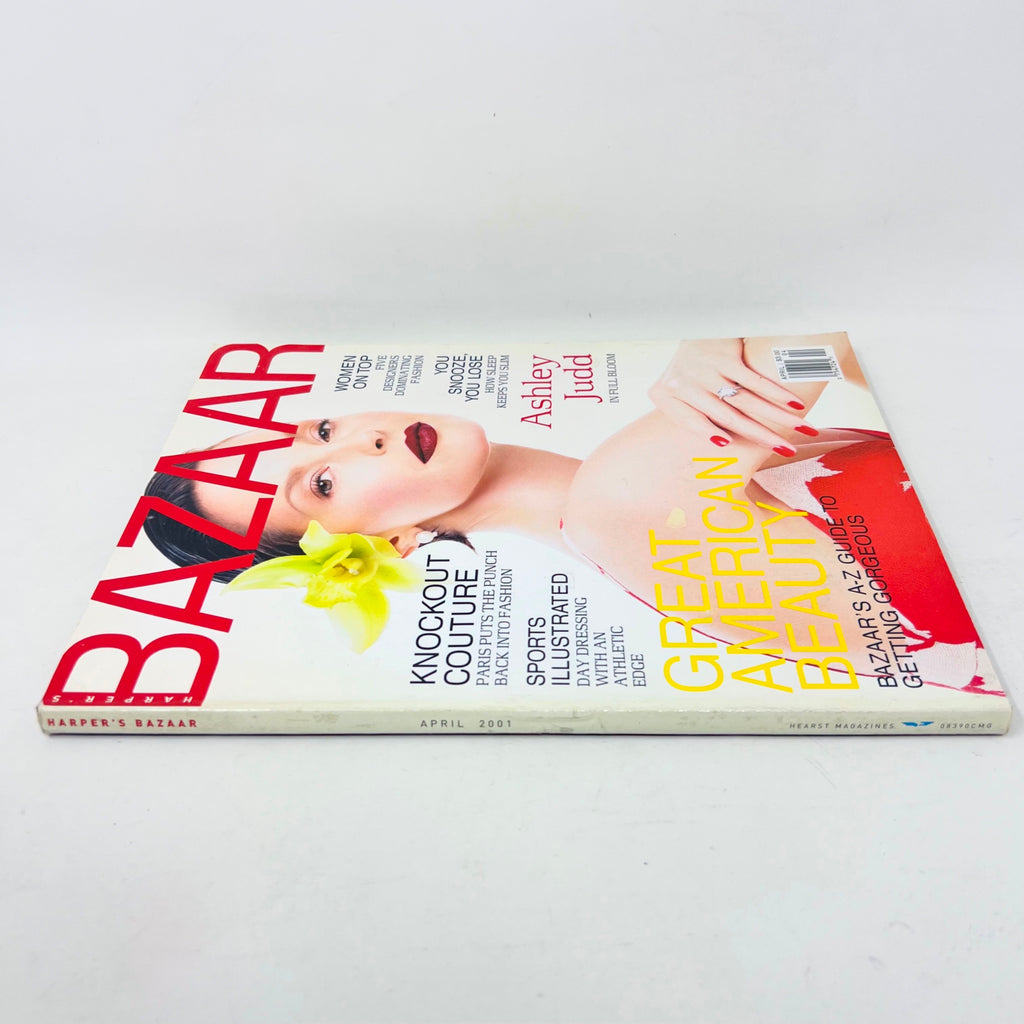 Harper's Bazaar April 2001 Ashley Judd Cover