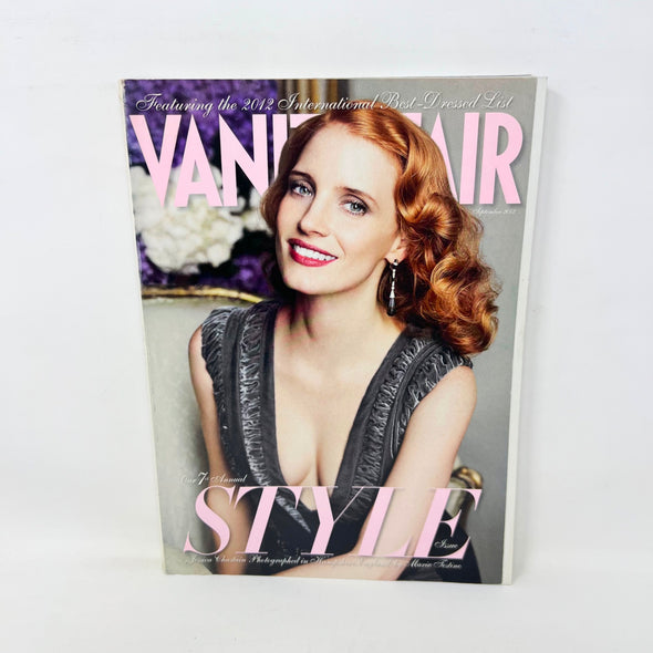 Vanity Fair Septembe 2012 Jessica Chastain Cover