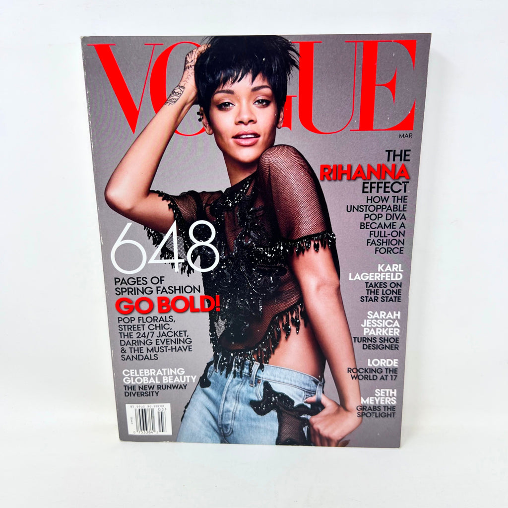 Vogue Magazine (March, 2014) Rihanna Cover