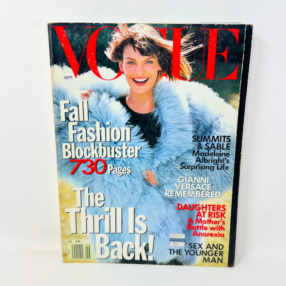 Vogue Magazine September 1997 Linda Evangelista by Steven Meisel