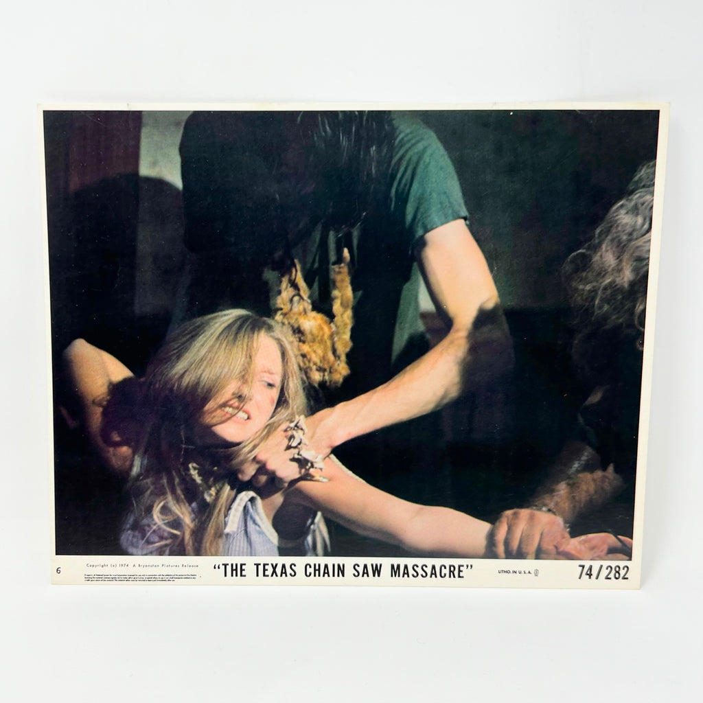 The Texas Chain Saw Massacre Horror Movie Lobby Card Poster No.6