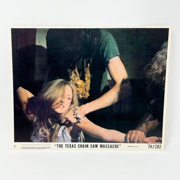 The Texas Chain Saw Massacre Horror Movie Lobby Card Poster No.6