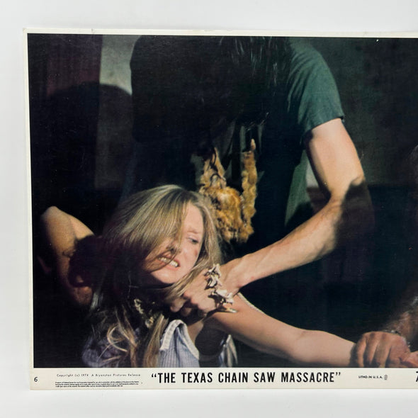 The Texas Chain Saw Massacre Horror Movie Lobby Card Poster No.6