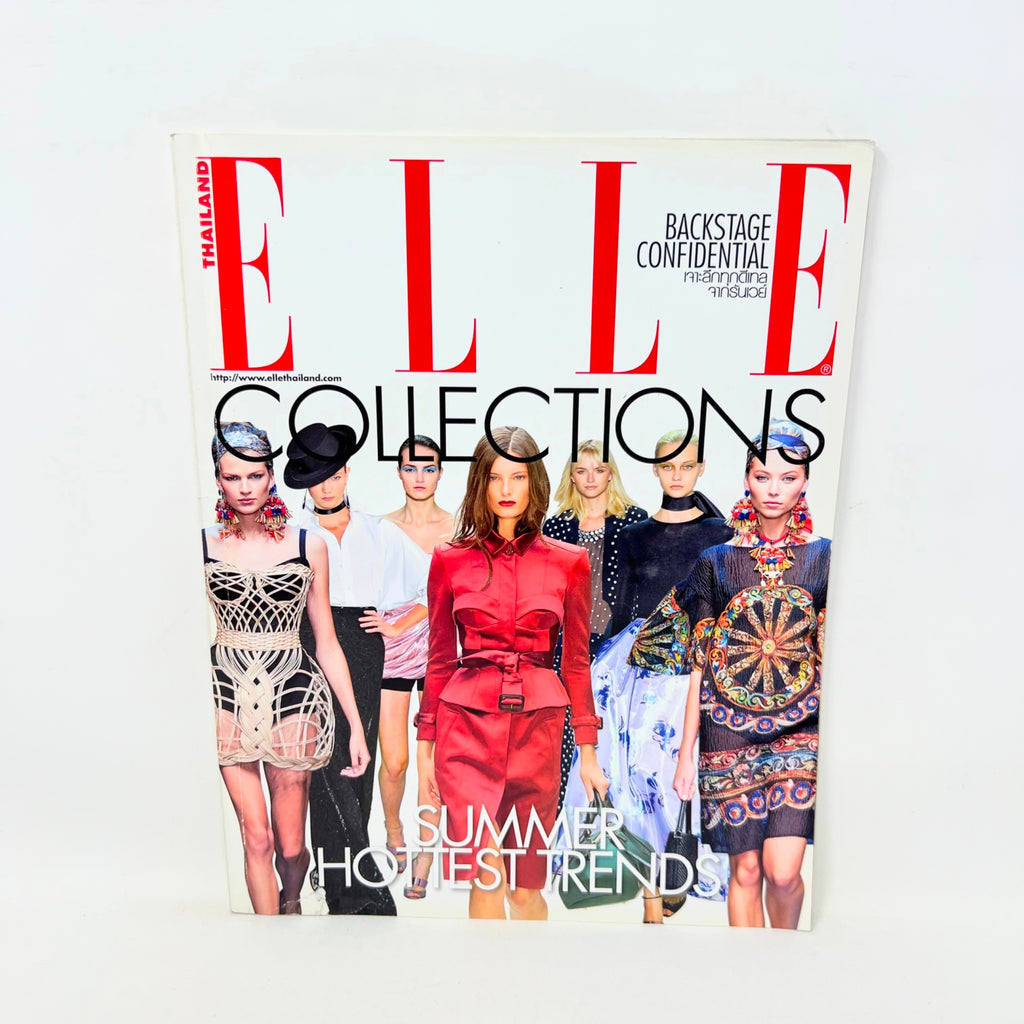 Elle Collections Thailand Magazine BackStage Confidential 221 Spring Summer 2013