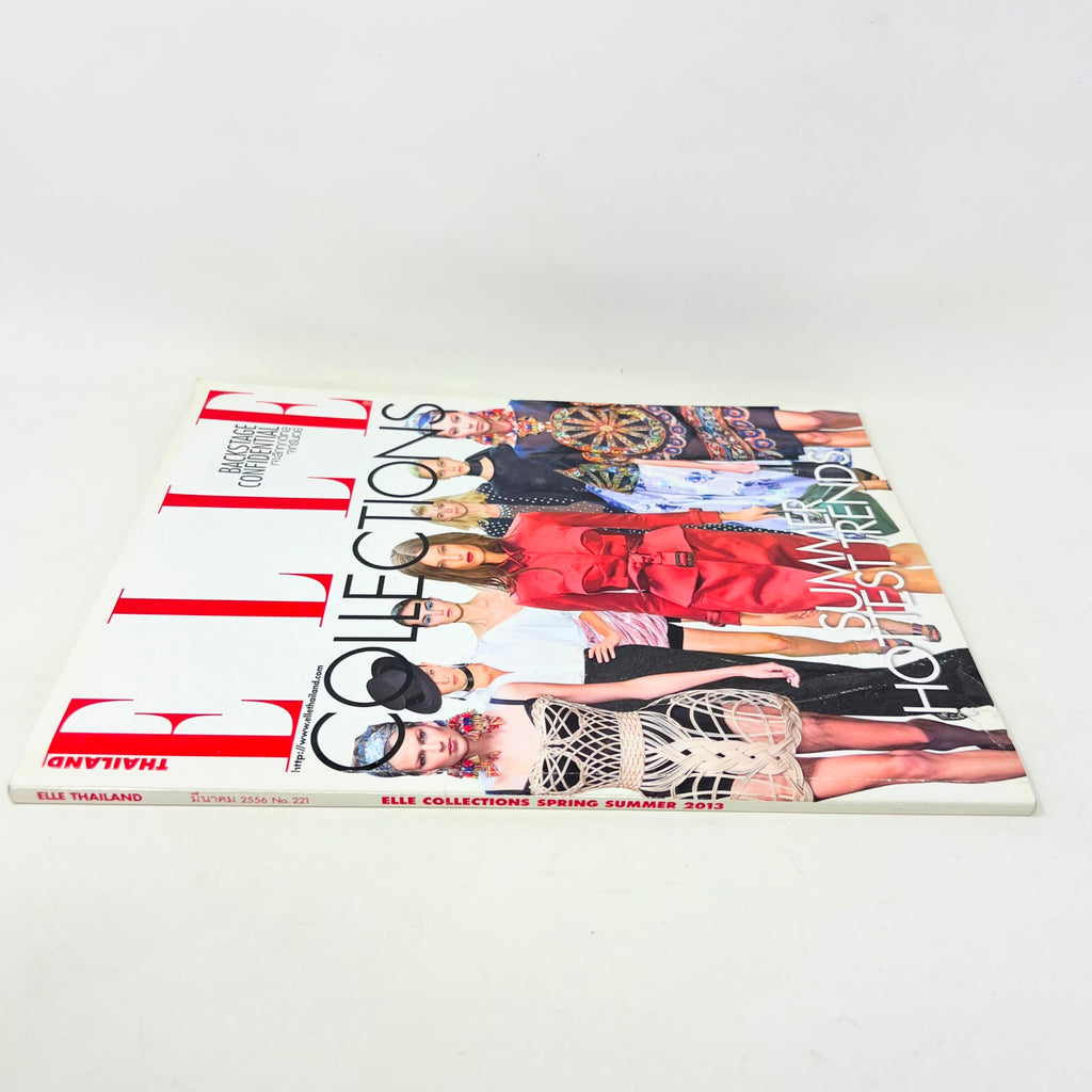 Elle Collections Thailand Magazine BackStage Confidential 221 Spring Summer 2013