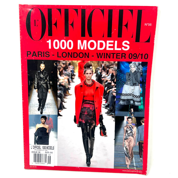L'Officiel Magazine N.56 1000 Models Paris London Winter 09/10