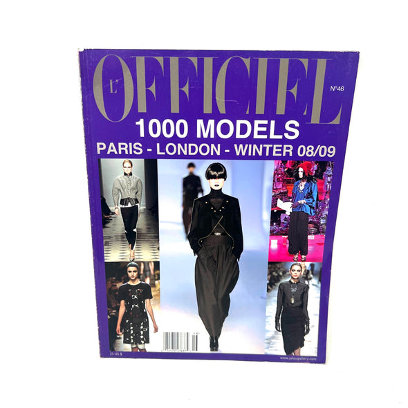 L'Officiel Magazine N.46 1000 Models Paris London Winter 08/09