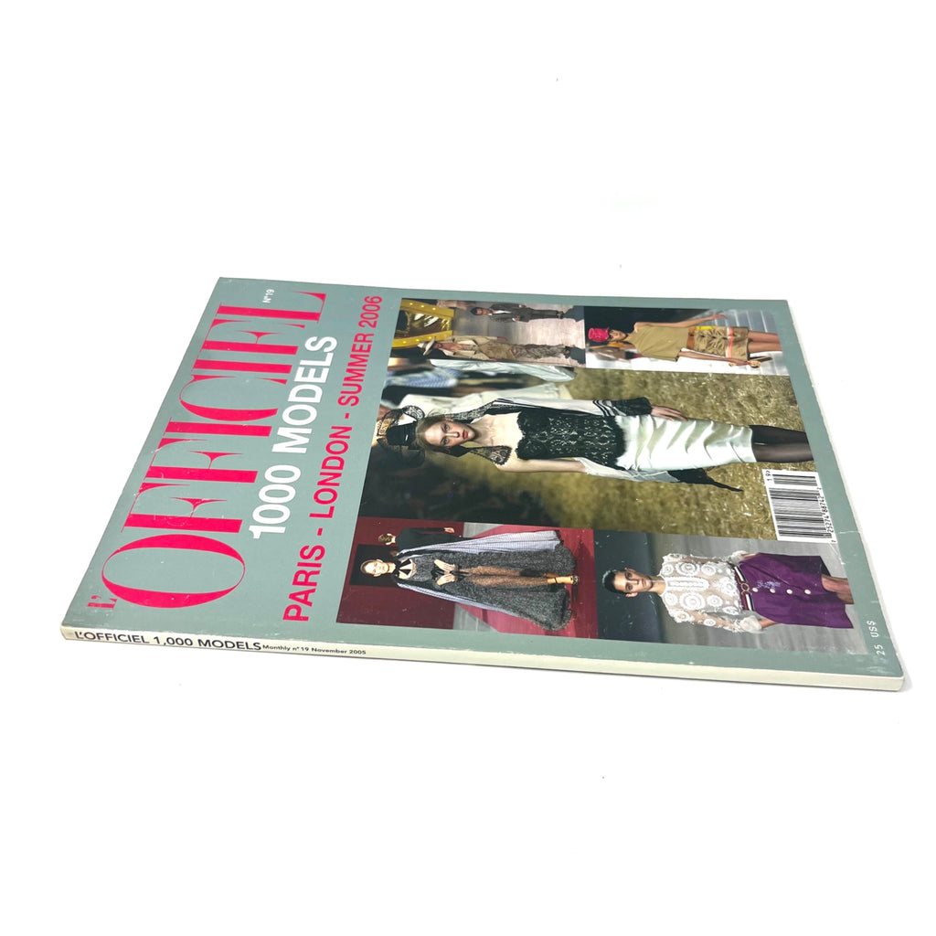 L'Officiel Magazine No.19 1000 Paris London Summer 2006