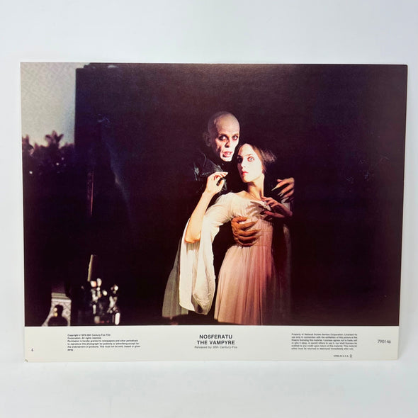 Vintage 1979 Nosferatu The Vampyre Collectible Horror Lobby Card No.4