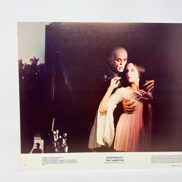 Vintage 1979 Nosferatu The Vampyre Collectible Horror Lobby Card No.4