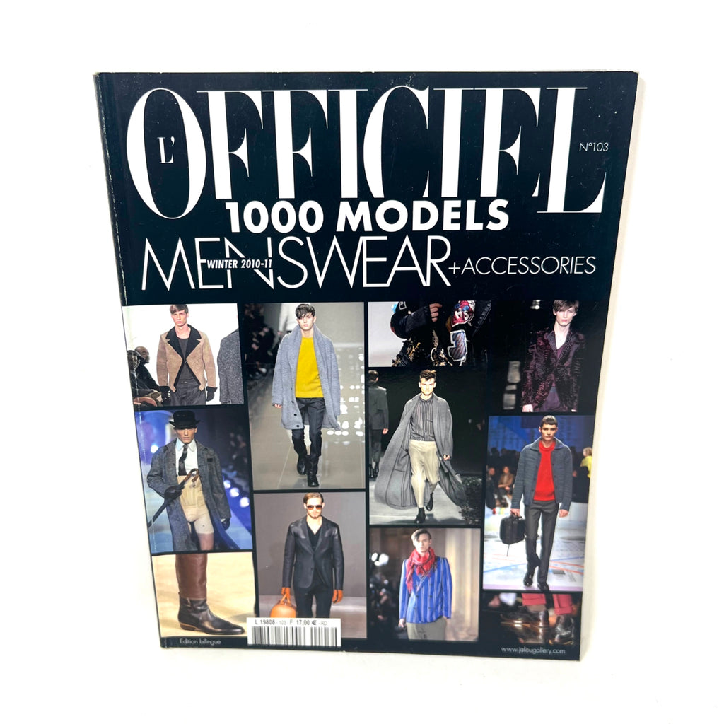 L'Officiel Magazine N.103 1000 Models Menswear + Accessories Winter 2010-11
