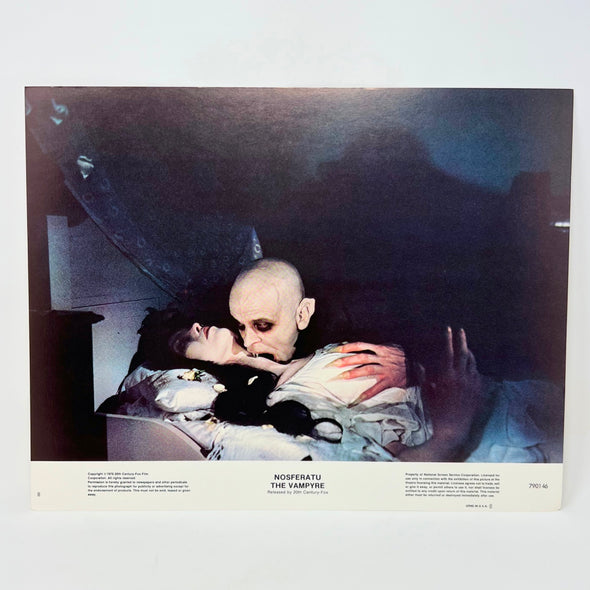 Vintage 1979 Nosferatu The Vampyre Collectible Horror Lobby Card No.8
