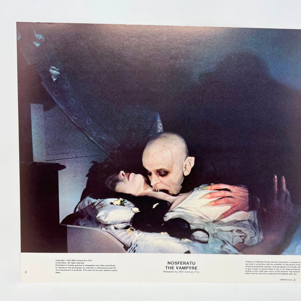 Vintage 1979 Nosferatu The Vampyre Collectible Horror Lobby Card No.8