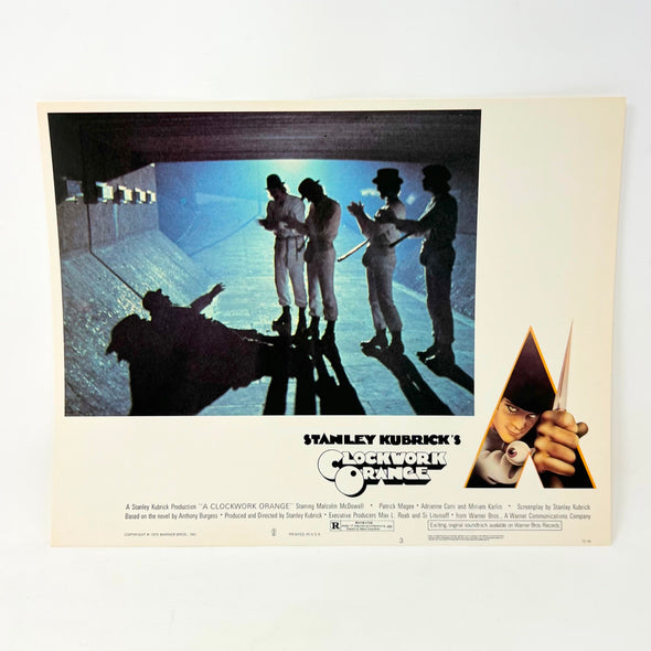 1972 Stanley Kubricks Clockwork Orange Horror Lobby Card Movie Posters No.3