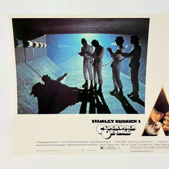 1972 Stanley Kubricks Clockwork Orange Horror Lobby Card Movie Posters No.3