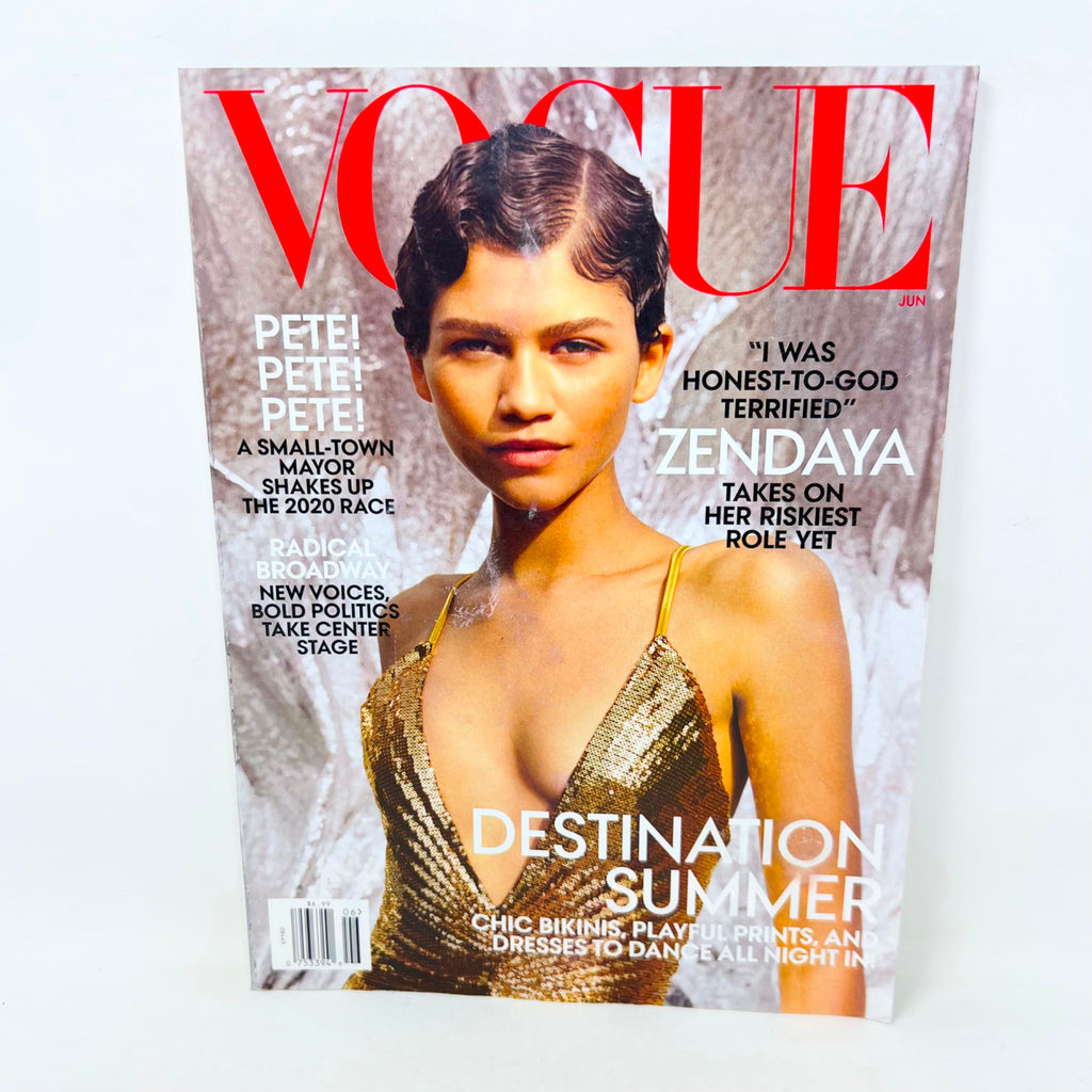 Vogue Magazine (June, 2019) Zendaya Takes on Her Riskiest Role Yet
