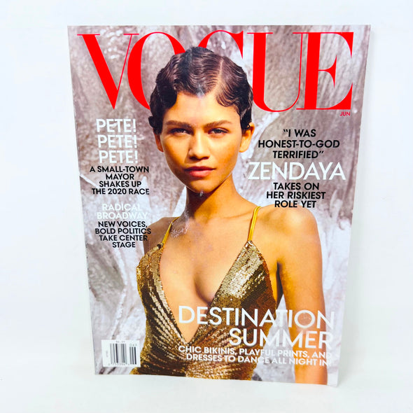 Vogue Magazine (June, 2019) Zendaya Takes on Her Riskiest Role Yet