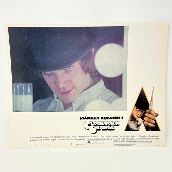 1972 Stanley Kubricks Clockwork Orange Horror Lobby Card Movie Posters No.7