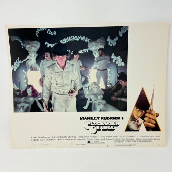 1972 Stanley Kubricks Clockwork Orange Horror Lobby Card Movie Posters No.8