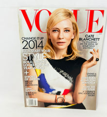 Vogue Magazine January 2014 Cate Blanchett Cover