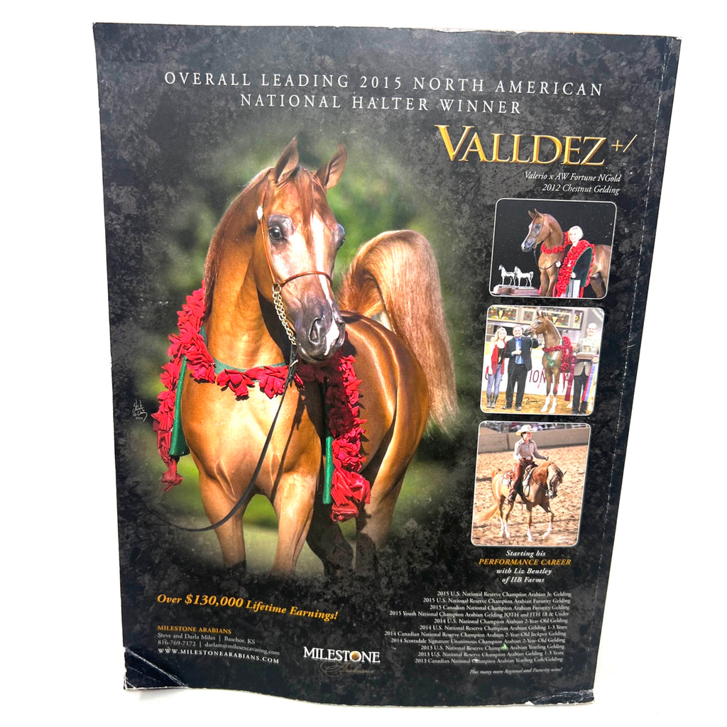 Arabian Horse Times 2016 issue 3 Vol. 46 No.10 Halyr Mia Lua Horse Magazine